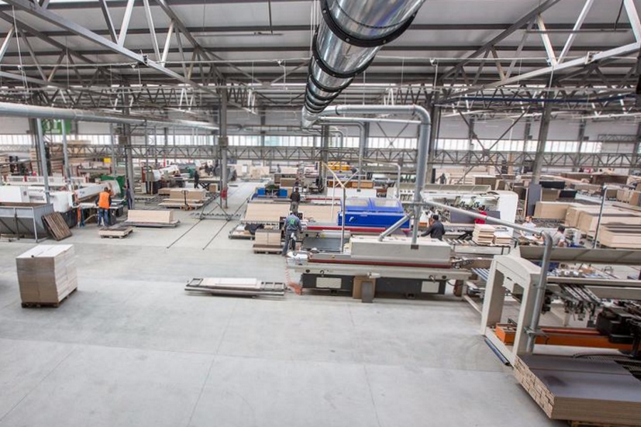 Участок распила корпусов